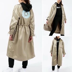 Nike Olive Jacket with Yellow Logo